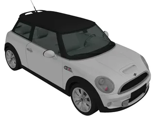 Mini Cooper S (2011) 3D Model preview