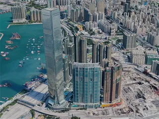 Hong Kong City, China (2019) 3D Model preview