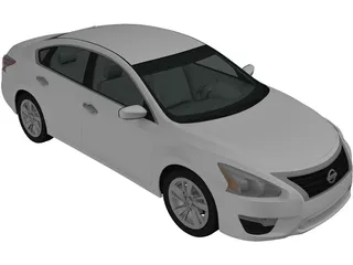 Nissan Altima (2013) 3D Model preview