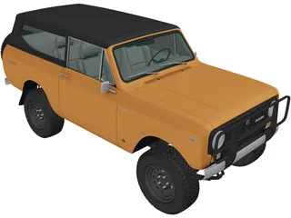 International Scout II (1976) 3D Model preview