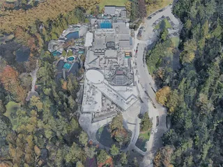 Vancouver City, BC, Canada (2019) 3D Model preview
