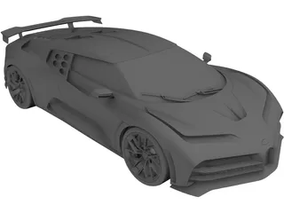 Bugatti Centodieci (2020) 3D Model preview
