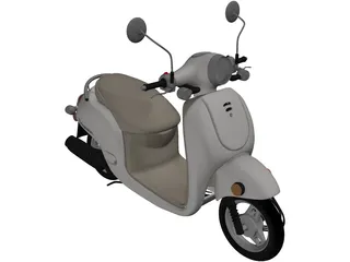 Honda Metropolitan (2013) 3D Model preview