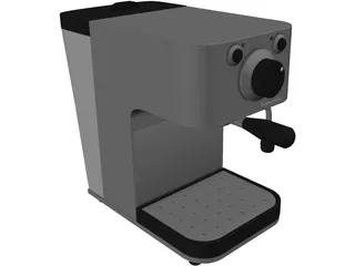 Cappumatic Coffee Maker 3D Model preview