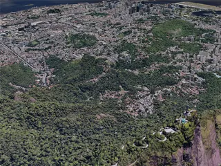 Rio de Janeiro City, Brazil (2019) 3D Model preview