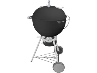 Grill 3D Model preview