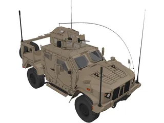 Oshkosh L-ATV 3D Model preview