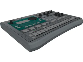 Korg Electribe 3D Model preview