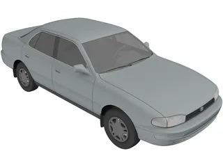 Toyota Camry (1992) 3D Model preview