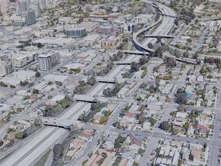 San Diego City, CA, USA (2019) 3D Model preview