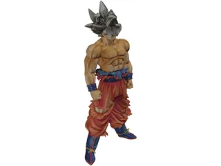 Goku Ultra 3D Model preview