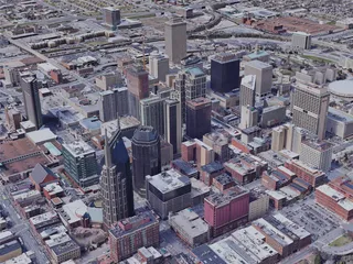 Nashville City, TN, USA (2019) 3D Model preview