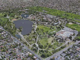 Denver City, CO, USA (2019) 3D Model preview