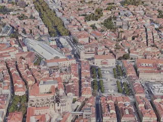 Lisbon City, Portugal (2019) 3D Model preview