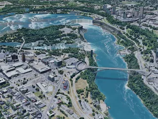 Niagara Falls City (2019) 3D Model preview