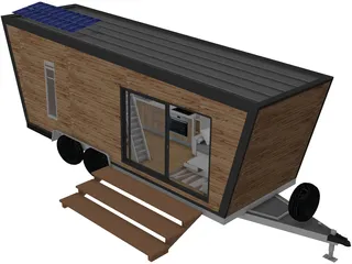 Pixani Caravan 3D Model preview