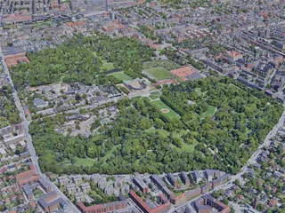 Copenhagen City, Denmark (2019) 3D Model preview
