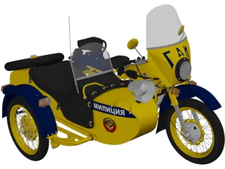 Ural M67-36-P (1976) 3D Model preview