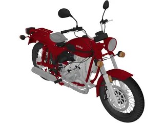 Ural Solo sT (2013) 3D Model preview
