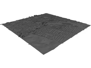 Toronto City Block 3D Model preview