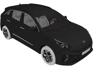 Kia Niro EV (2018) 3D Model preview