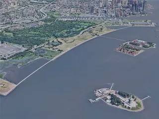 Jersey City, NJ, USA (2019) 3D Model preview