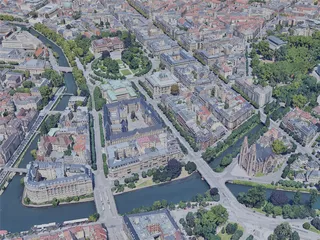 Strasbourg City, France (2019) 3D Model preview