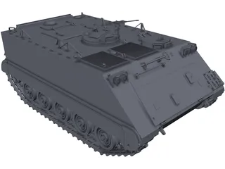M113 APC1 3D Model preview