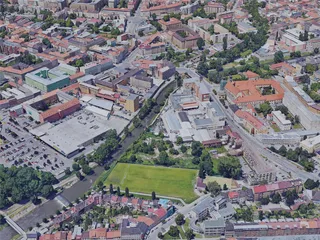 Brno City, Czechia (2019) 3D Model preview