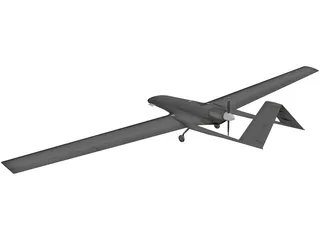 Bayraktar TB2 Tactical UAS 3D Model preview
