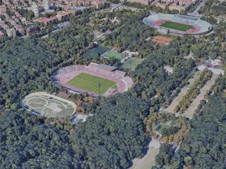 Sofia City, Bulgaria (2019) 3D Model preview