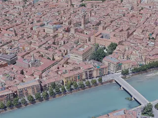 Verona City, Italy (2019) 3D Model preview