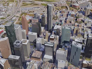 Houston City, TX, USA (2019) 3D Model preview