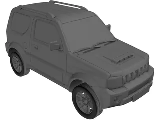 Suzuki Jimny (2013) 3D Model preview