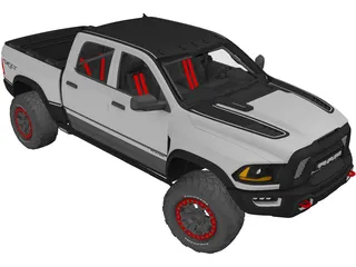 Dodge Ram RTX 3D Model preview