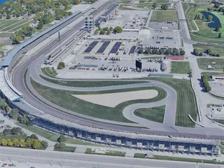 Indianapolis Motor Speedway (2019) 3D Model preview