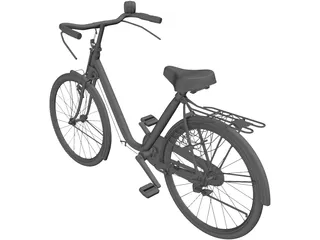 Bicycle 3D Model preview