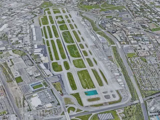 San Jose City, CA, USA (2019) 3D Model preview