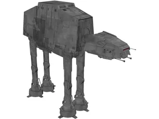 Star Wars ATAT 3D Model preview