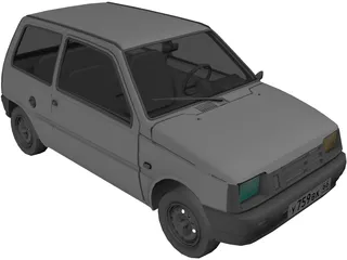 VAZ 1111 Oka 3D Model preview