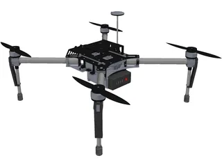 DJI Matrice 100 3D Model preview