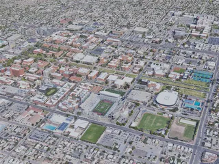 Tucson City, AZ, USA (2019) 3D Model preview