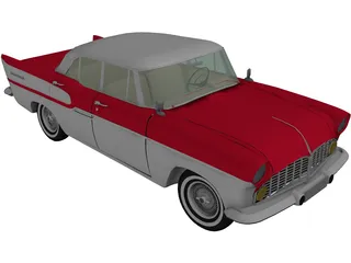 Matra Simca Chambord (1959) 3D Model preview