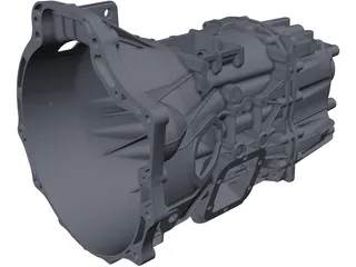 ZF Truck Transmission 3D Model preview