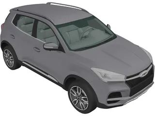 Chery Tiggo 4 (2019) 3D Model preview