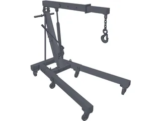 Winch 3D Model preview