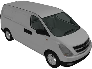 Hyundai H1 iLoad (2010) 3D Model preview
