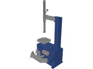 Tire Changer 3D Model preview