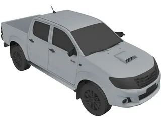Toyota Hilux (2012) 3D Model preview