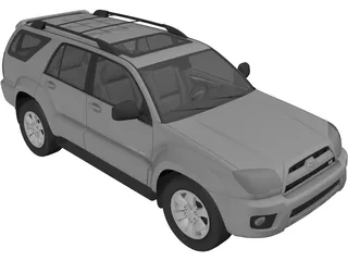 Toyota 4Runner (2009) 3D Model preview